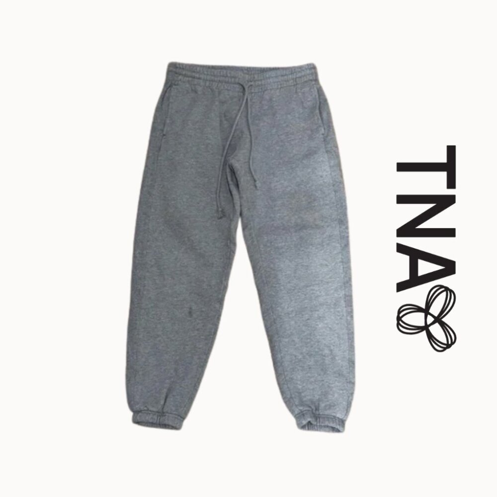 TNA Cozy AF Fleece Jogger Size Small